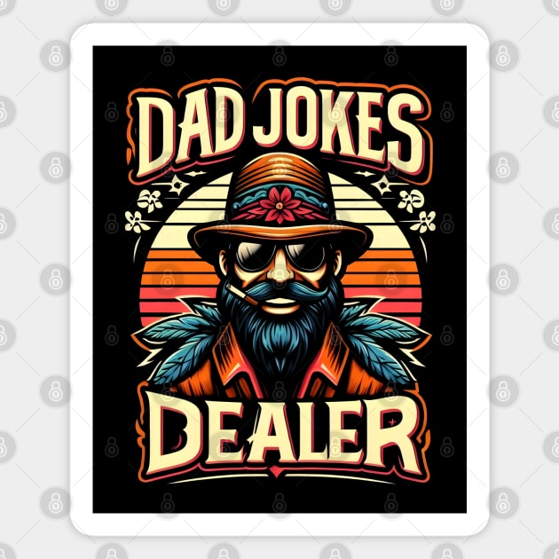 Dad Jokes Dealer Magnet by MakerMind8.2
